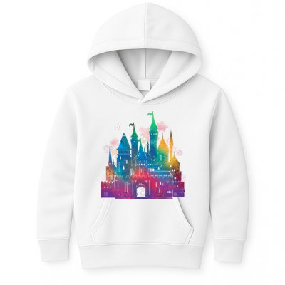 Rainbow Magical Castle Kids Hoodie