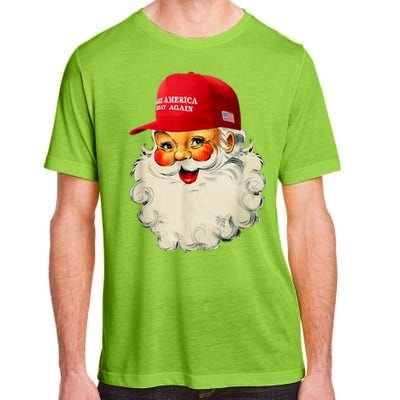 Retro Make Christmas Great Again Trump Christmas Maga Santa Gift Adult ChromaSoft Performance T-Shirt