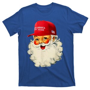 Retro Make Christmas Great Again Trump Christmas Maga Santa Gift T-Shirt