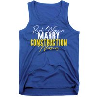 Real Marry Construction Workers Gift Tank Top