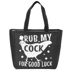 Rub My Cock For Good Luck Zip Tote Bag