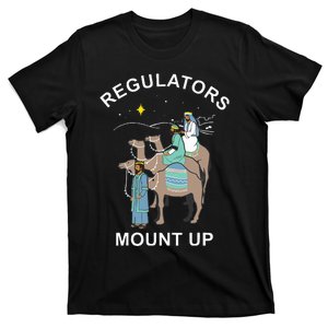 Regulator Mount Cute Up Christmas Three Kings Reindeer T-Shirt