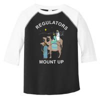 Regulator Mount Cute Up Christmas Three Kings Reindeer Toddler Fine Jersey T-Shirt