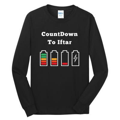 Ramadan Mubarak Countdown To Iftar Gift Tall Long Sleeve T-Shirt