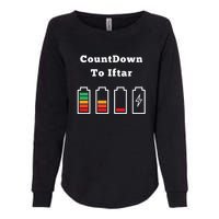 Ramadan Mubarak Countdown To Iftar Gift Womens California Wash Sweatshirt