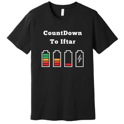 Ramadan Mubarak Countdown To Iftar Gift Premium T-Shirt