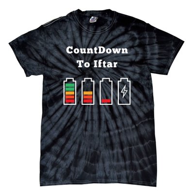 Ramadan Mubarak Countdown To Iftar Gift Tie-Dye T-Shirt