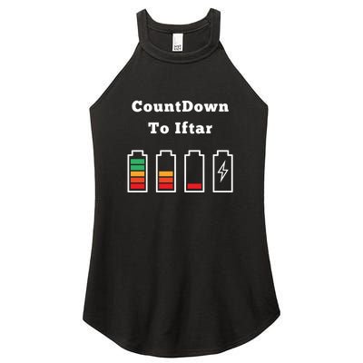 Ramadan Mubarak Countdown To Iftar Gift Women's Perfect Tri Rocker Tank