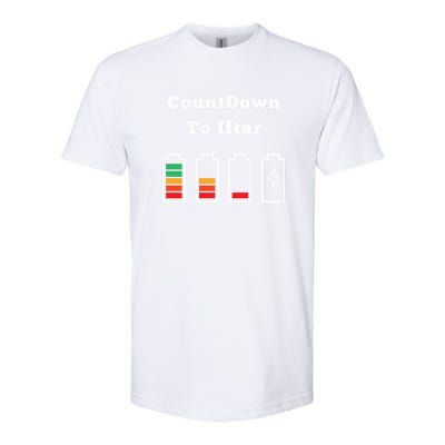 Ramadan Mubarak Countdown To Iftar Gift Softstyle CVC T-Shirt