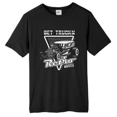 Retro Muscle Cars Hot Rod American Classic Old Automobile Tall Fusion ChromaSoft Performance T-Shirt