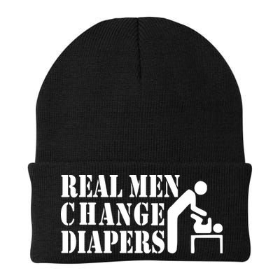 Real Men Change Diapers Beanie