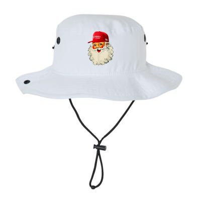 Retro Make Christmas Great Again Trump Christmas Maga Santa Gift Legacy Cool Fit Booney Bucket Hat