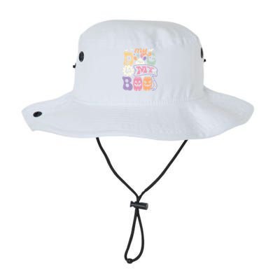 Retro My Dog Is My Boo Funny Dog Mom Pet Lovers Halloween Gift Legacy Cool Fit Booney Bucket Hat