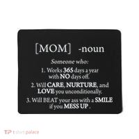 Retro Mom Defined Works 365 Days A Year Mousepad