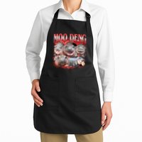 Red Moo Deng Meme Hippo Apron