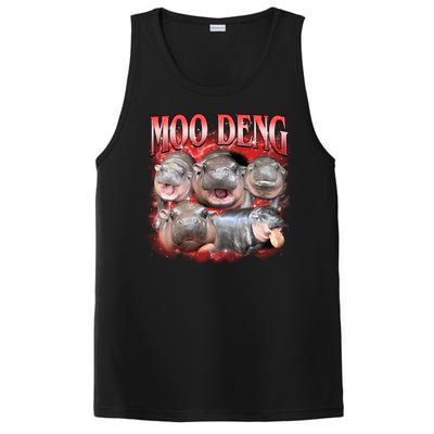 Red Moo Deng Meme Hippo PosiCharge Competitor Tank