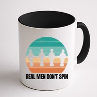 Real Men Don't Spin Table Soccer Foosball Mug