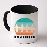 Real Men Don't Spin Table Soccer Foosball Mug