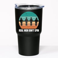 Real Men Don't Spin Table Soccer Foosball Tumbler
