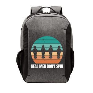 Real Men Don't Spin Table Soccer Foosball Vector Backpack