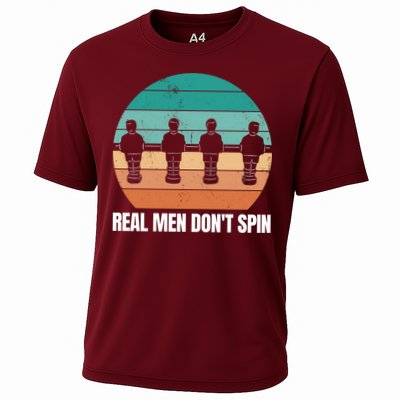 Real Men Don't Spin Table Soccer Foosball Performance Shirt