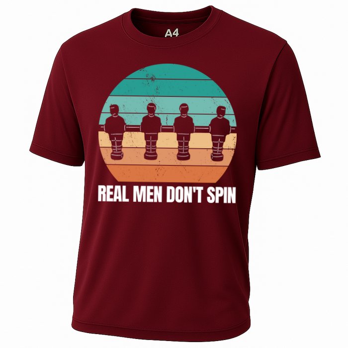 Real Men Don't Spin Table Soccer Foosball Performance Shirt