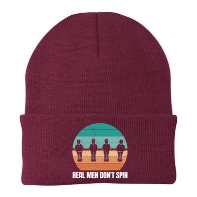 Real Men Don't Spin Table Soccer Foosball Beanie