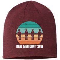 Real Men Don't Spin Table Soccer Foosball Sustainable Beanie