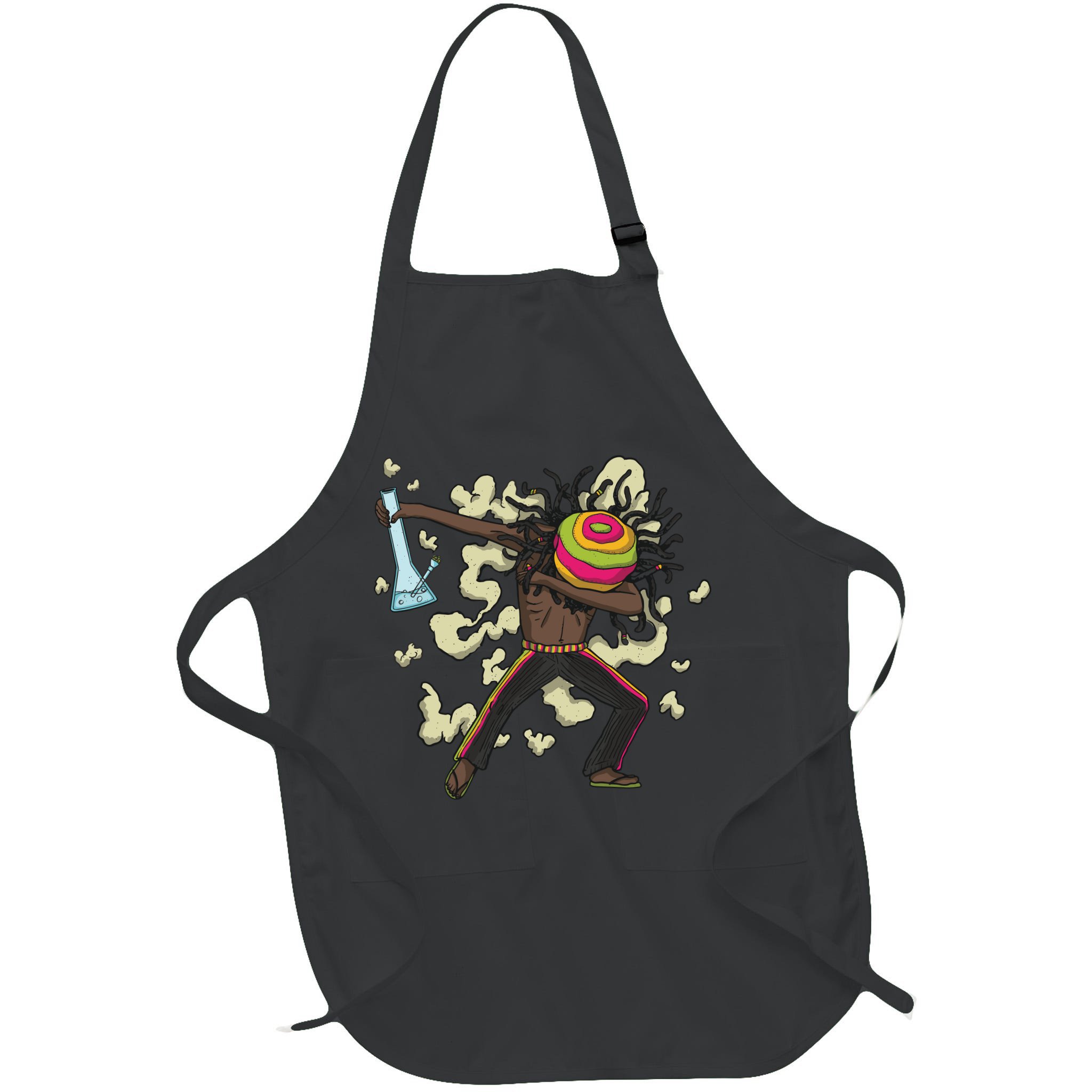 Rasta Man Dabbing Apron