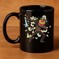Rasta Man Dabbing 11oz C Handle Ceramic Mug