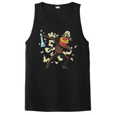 Rasta Man Dabbing PosiCharge Competitor Tank