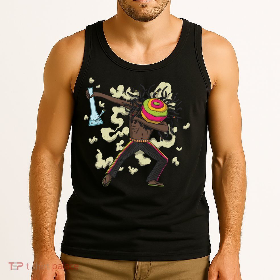 Rasta Man Dabbing Tank Top