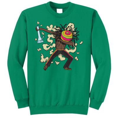 Rasta Man Dabbing Sweatshirt