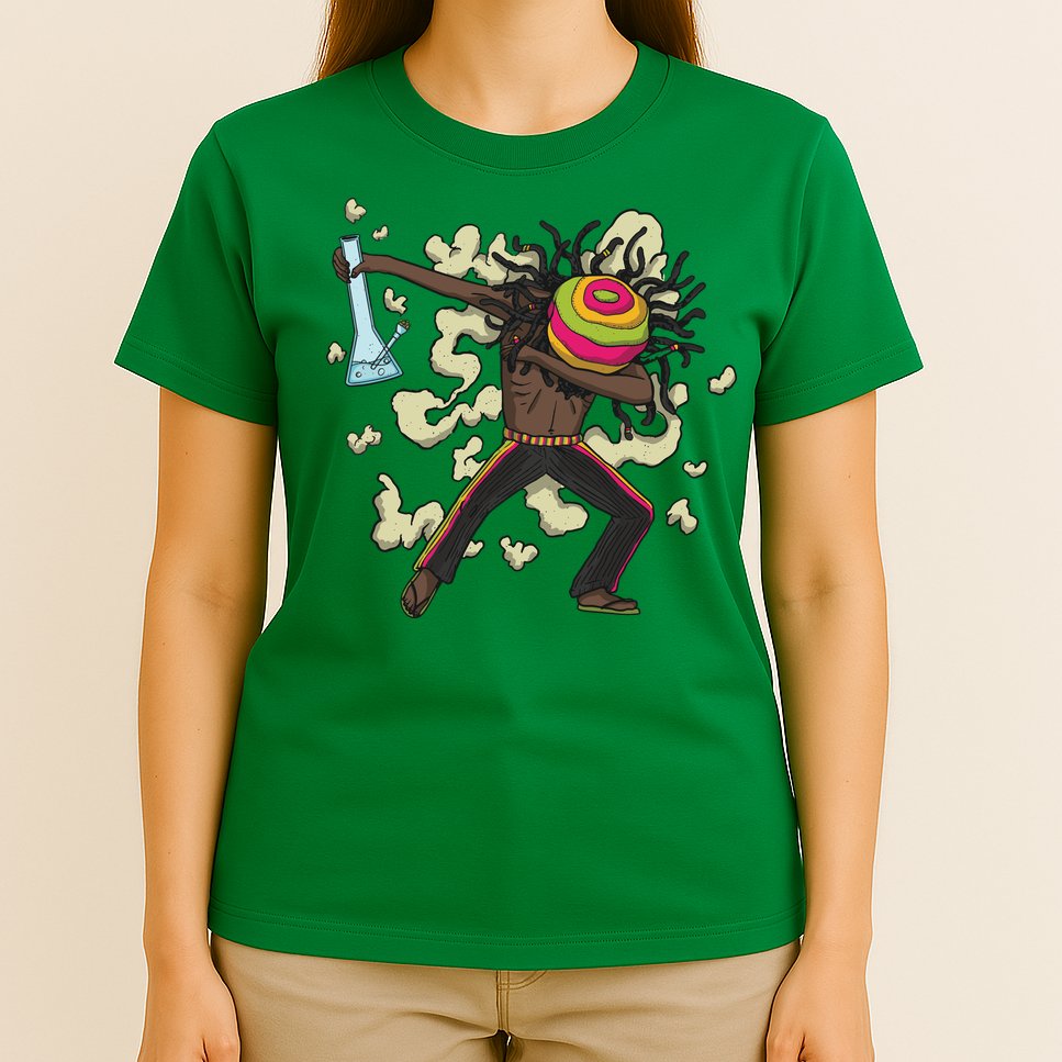 Rasta Man Dabbing T-Shirt