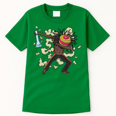 Rasta Man Dabbing Tall T-Shirt