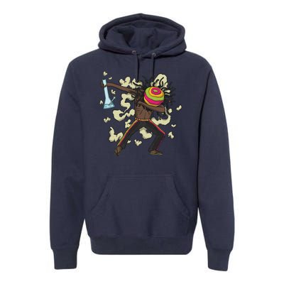 Rasta Man Dabbing Premium Hoodie