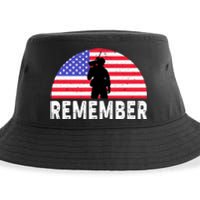 Remember Memorial Day T Sustainable Bucket Hat