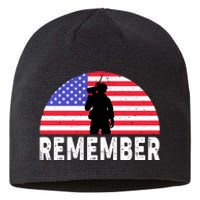 Remember Memorial Day T Sustainable Beanie