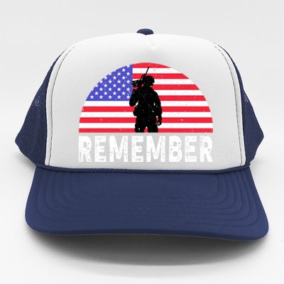 Remember Memorial Day T Trucker Hat