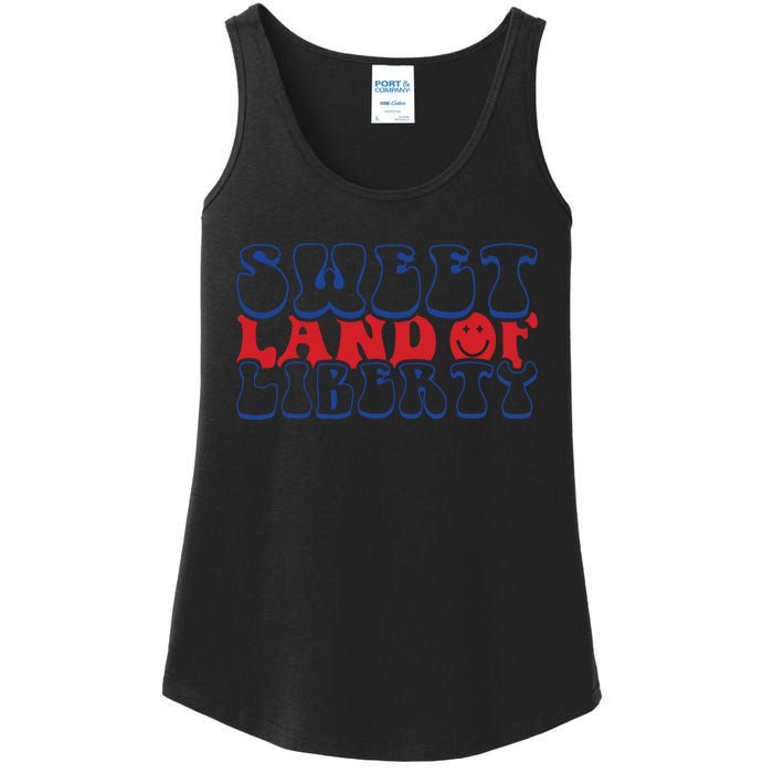 Retro Memorial Day T  Sweet Ladies Essential Tank