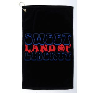 Retro Memorial Day T  Sweet Platinum Collection Golf Towel