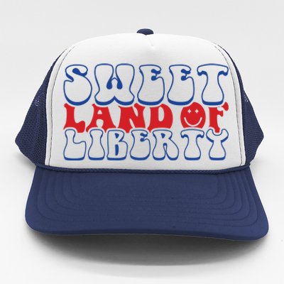 Retro Memorial Day T  Sweet Trucker Hat