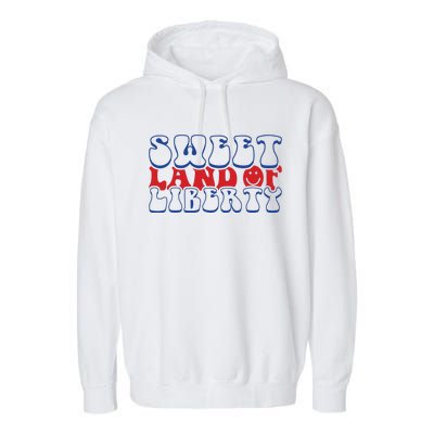 Retro Memorial Day T  Sweet Garment-Dyed Fleece Hoodie