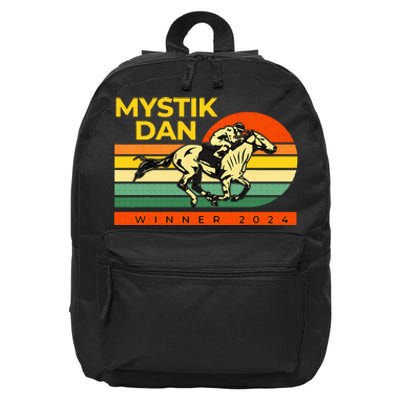 Racing Mystik Dan Winner 2024 Betting 16 in Basic Backpack