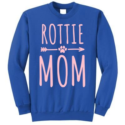 Rottweiler Mom Dog Owner Gift Rottie Mom Gift Sweatshirt