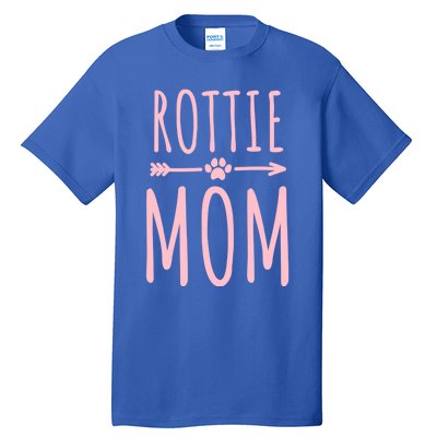 Rottweiler Mom Dog Owner Gift Rottie Mom Gift Tall T-Shirt