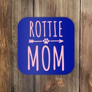 Rottweiler Mom Dog Owner Gift Rottie Mom Gift Coaster