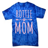 Rottweiler Mom Dog Owner Gift Rottie Mom Gift Tie-Dye T-Shirt