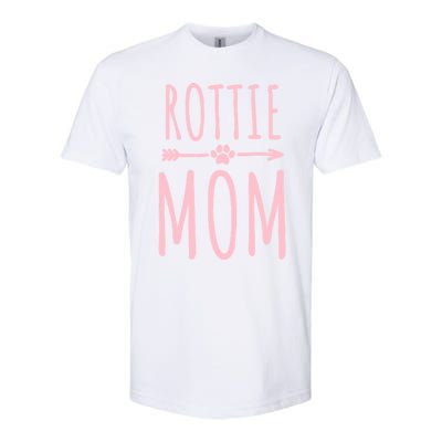 Rottweiler Mom Dog Owner Gift Rottie Mom Gift Softstyle® CVC T-Shirt