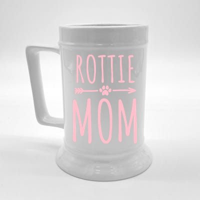 Rottweiler Mom Dog Owner Gift Rottie Mom Gift Beer Stein